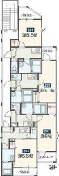 ＭＥＬＤＩＡ矢川の物件間取画像